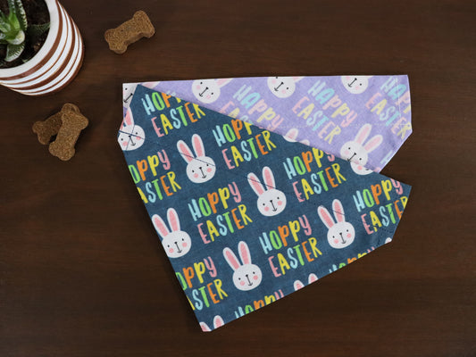 Easter - Hoppy Easter or Happy Easter Bandana