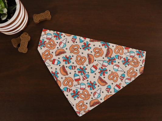 4th of July - Pretzels and Hotdogs Bandana