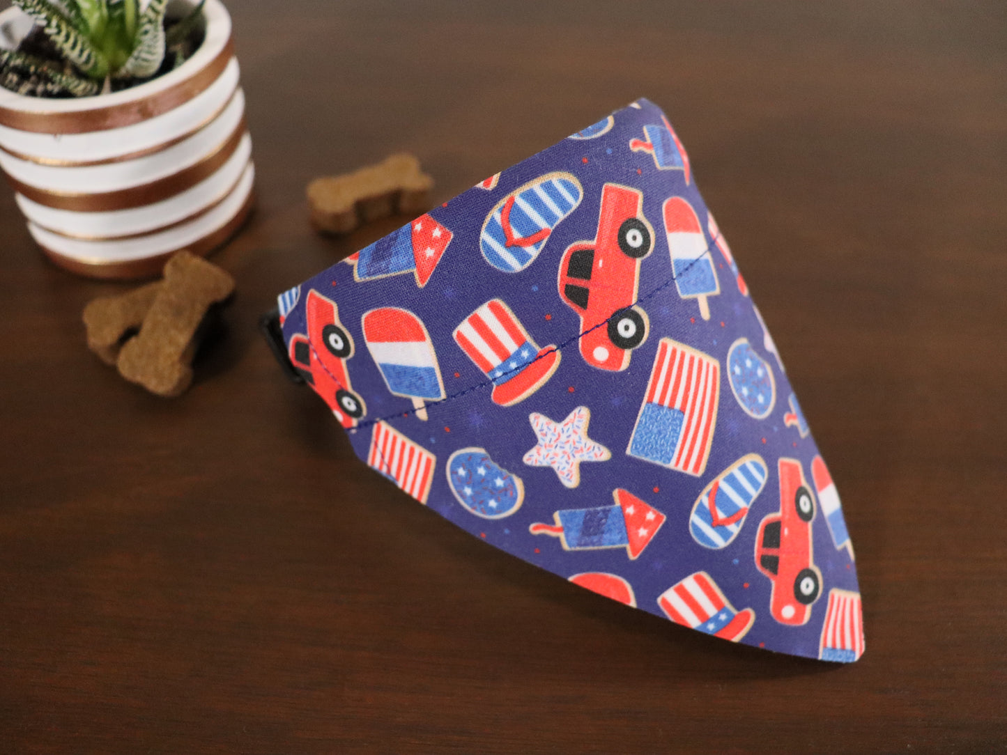 4th of July - Trucks and Hats Bandana