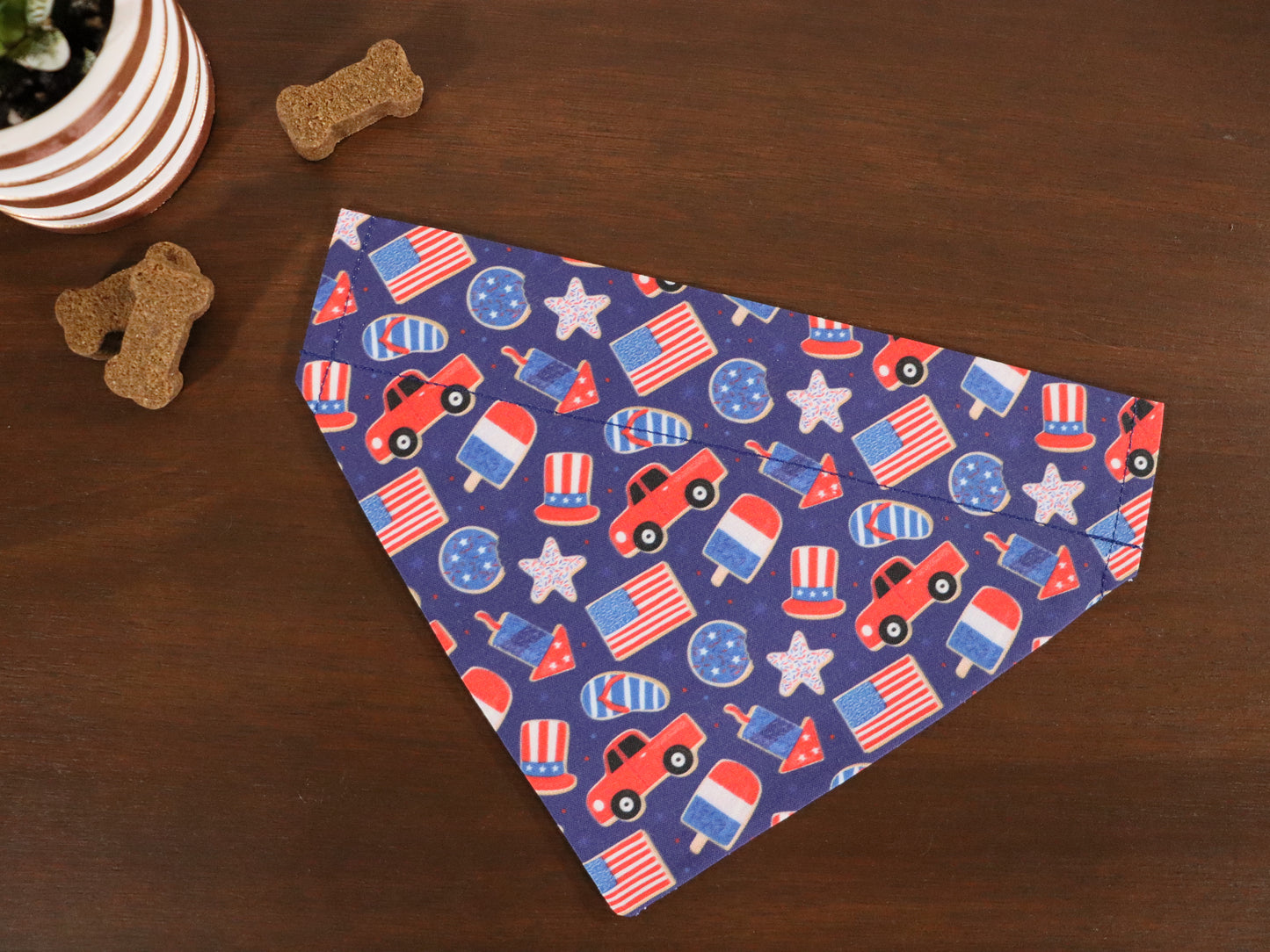 4th of July - Trucks and Hats Bandana