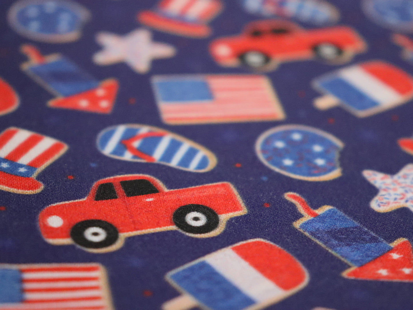 4th of July - Trucks and Hats Bandana