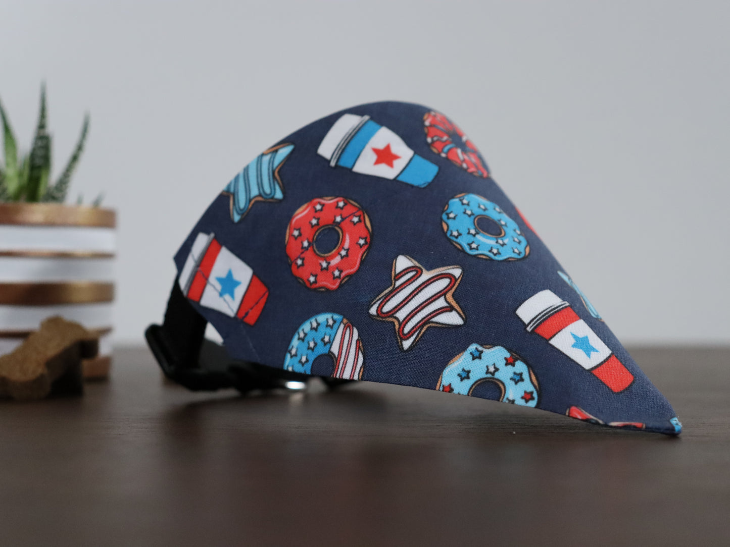 4th of July - Light Blue or Dark Blue Sweet Treats Bandana